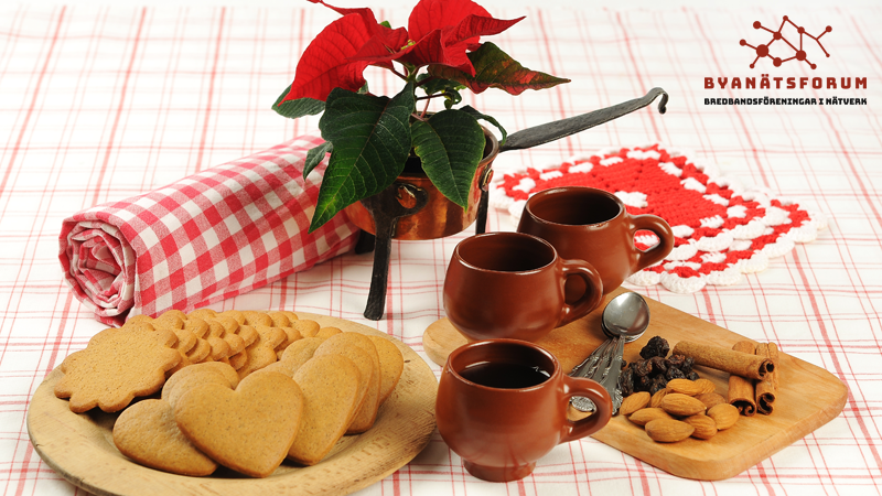 God Jul och Gott Nytt År önskar Byanätsforums kansli