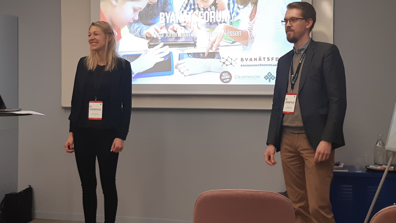 Nationell bredbandskonferens i Vara 2019 - Byanätsforums kansli