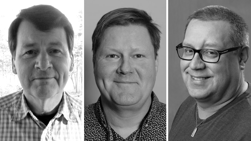 Bengt Adlén, Jörgen Nordman och Jimmy Persson talar på Byanätsforums webbinarium 25 april.