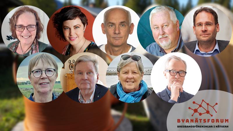Styrelsen för Byanätsforum ideell förening.